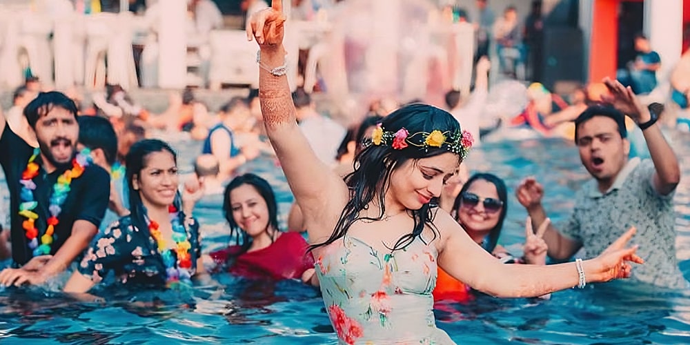 Swimming Poolside Venues in Chattarpur, New Delhi - Fairlie Hotels & Resorts